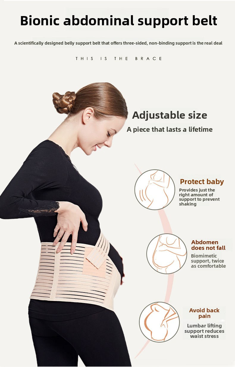 Pregnant Women's Products Breathable Abdominal Support Belt