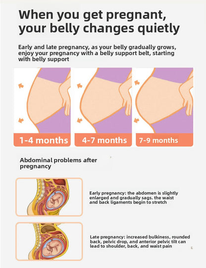 Pregnant Women's Products Breathable Abdominal Support Belt